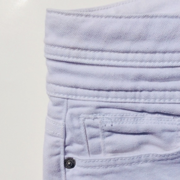 Bebe white denim shorts - Picture 7 of 8